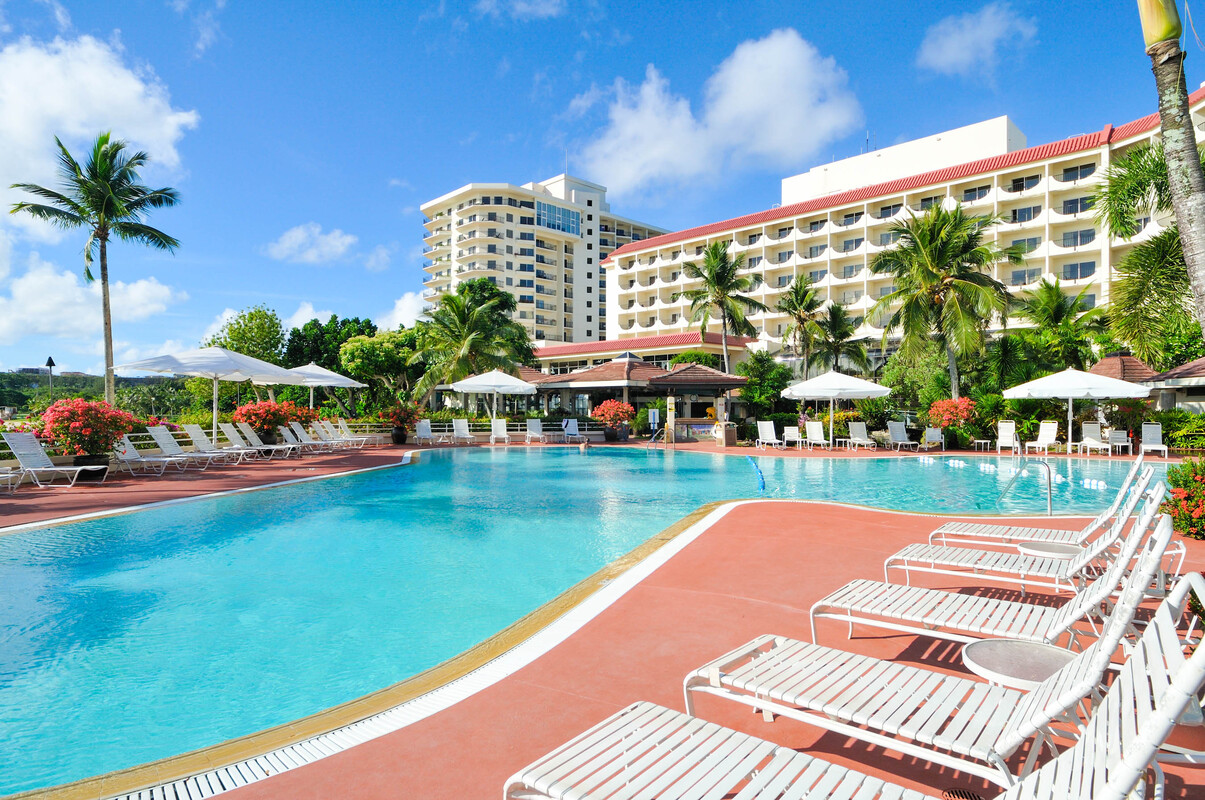 ヒルトン・グアム・リゾート＆スパ (部屋指定なし）に宿泊！ グアム3日間